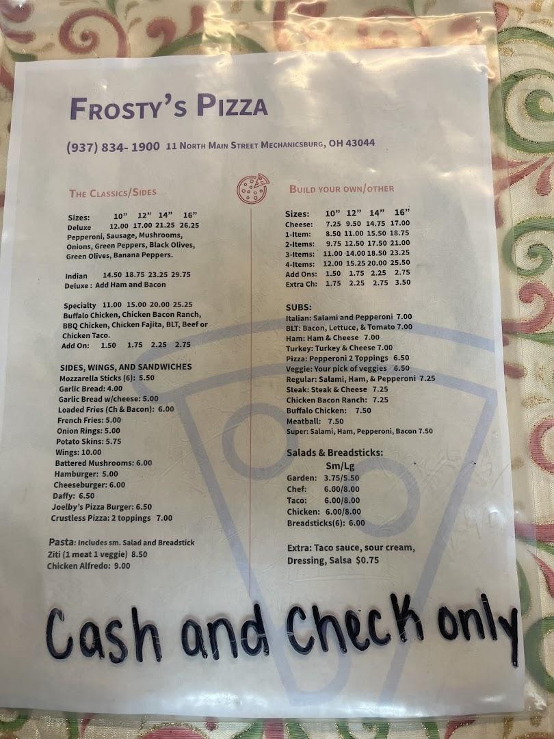 Frosty's Pizza