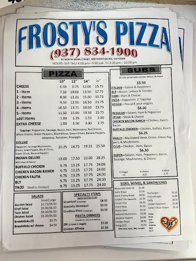 Frosty's Pizza